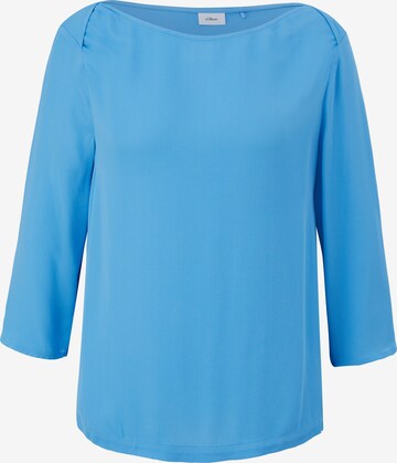 s.Oliver BLACK LABEL Blouse in Blue: front