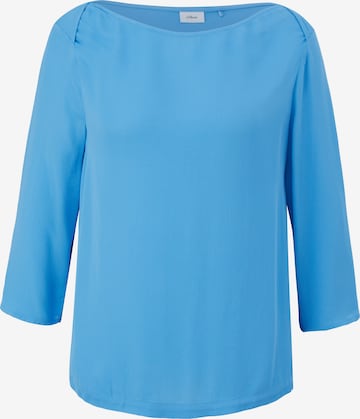 s.Oliver BLACK LABEL - Blusa en azul: frente