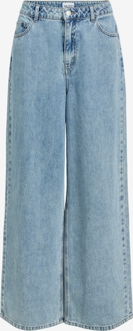 OBJECT Wide Leg Jeans 'OBJLuca' in Blau: Vorderseite