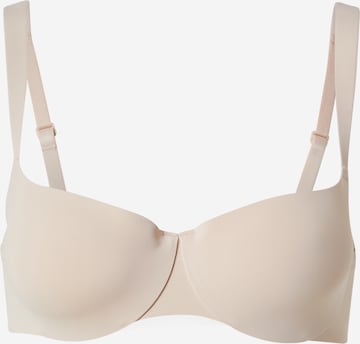TRIUMPHBalkonet Grudnjak 'Body Make-Up Illusion' - bež boja: prednji dio