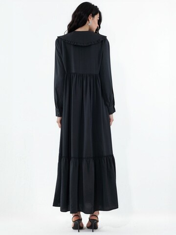 Bigdart Shirt Dress in Black