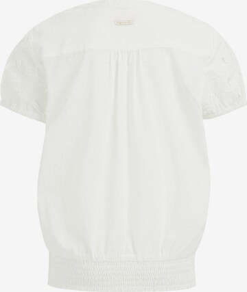 WE Fashion - Blusa en blanco