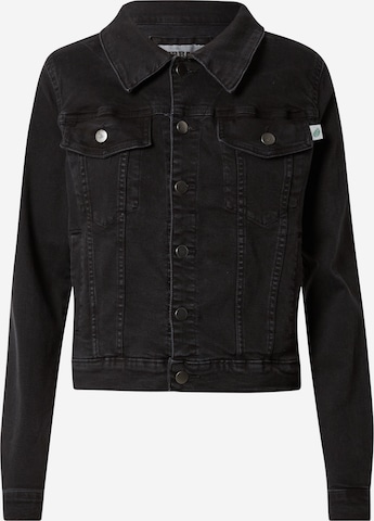 Veste mi-saison Urban Classics en noir : devant