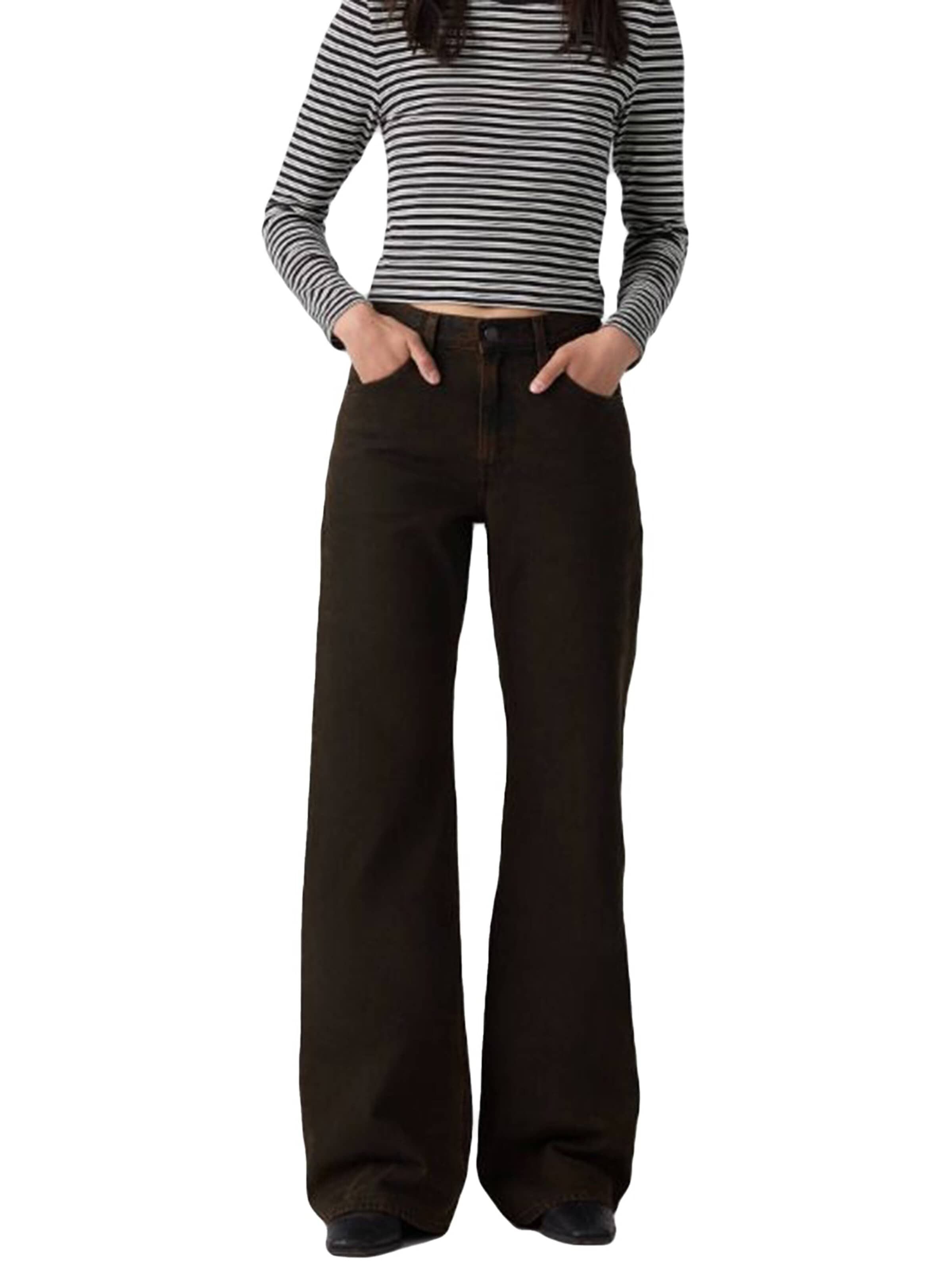 Baggy Jean 'LOOSE BOOT OVER A CUP PSK' LEVI'S ® en marron : devant