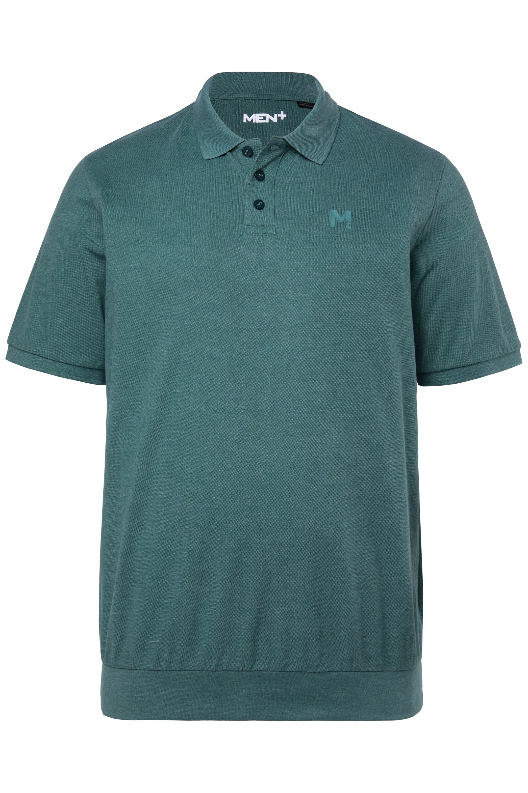 Men Plus Shirt in Grau: Vorderseite