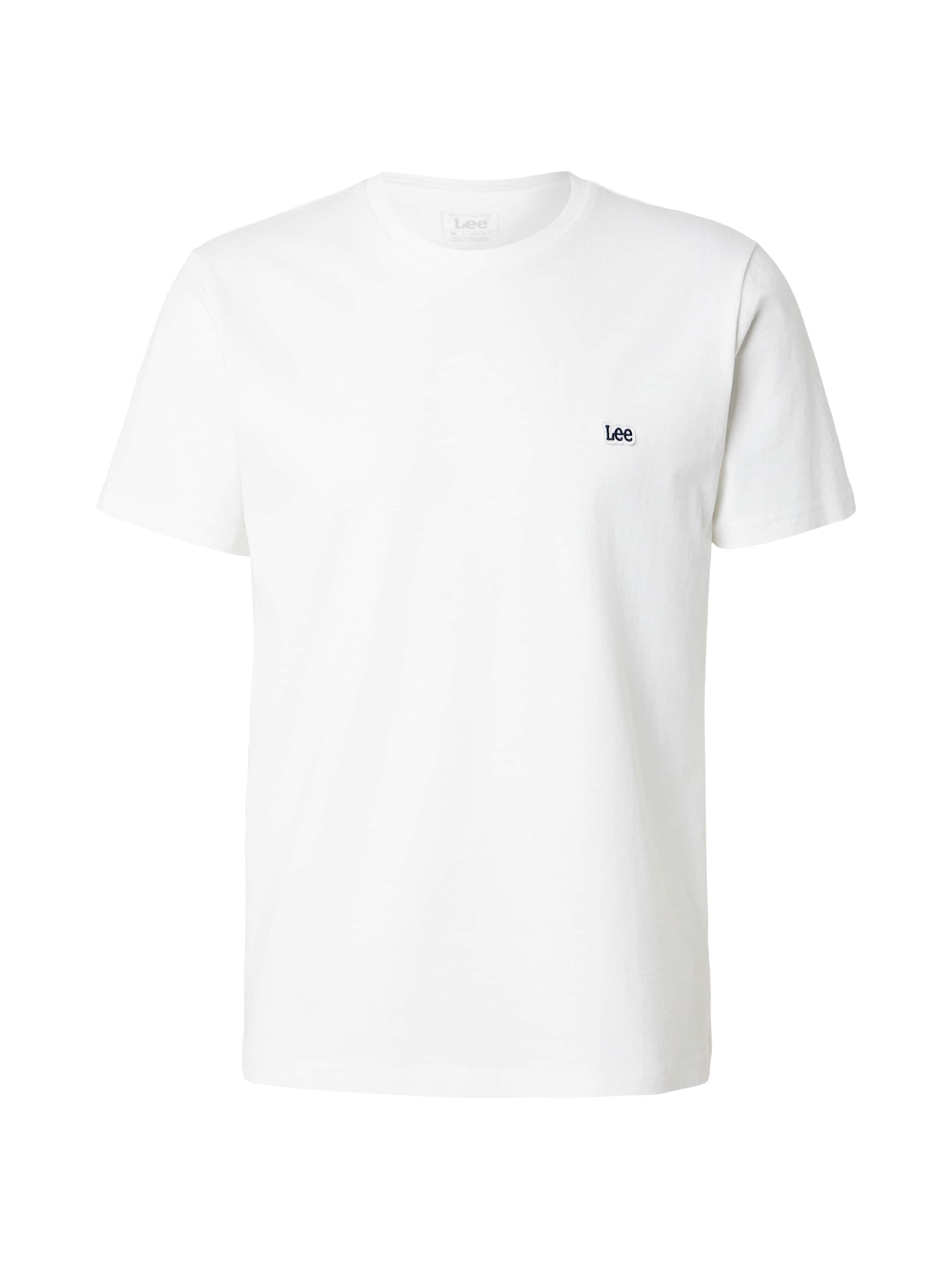 Lee T-Shirt en blanc, Vue avec produit