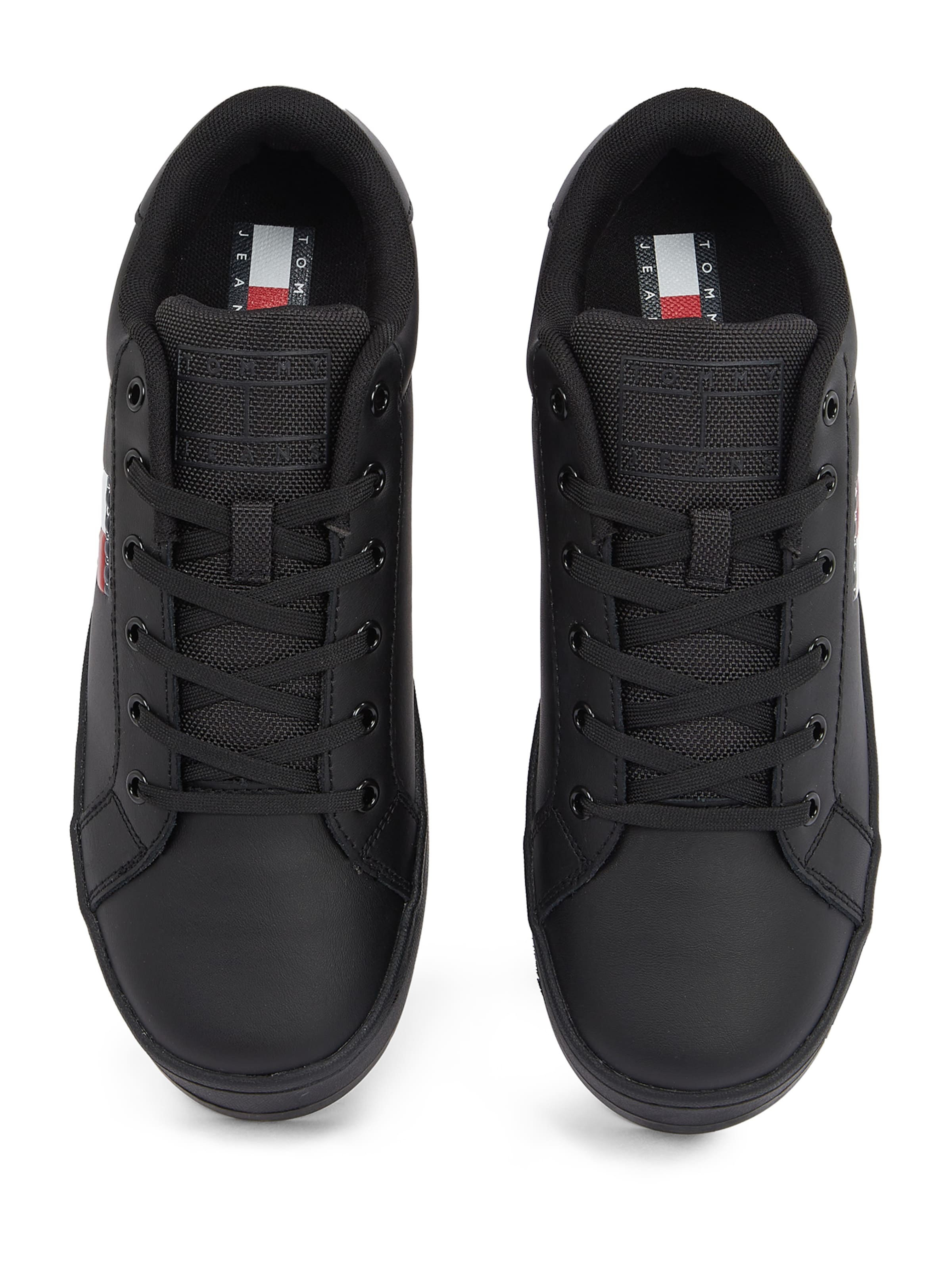 Baskets basses 'Essential' Tommy Jeans en noir