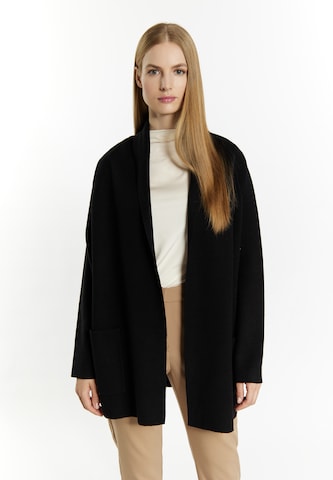 DreiMaster Klassik Knit Cardigan 'Casnagie' in Black: front