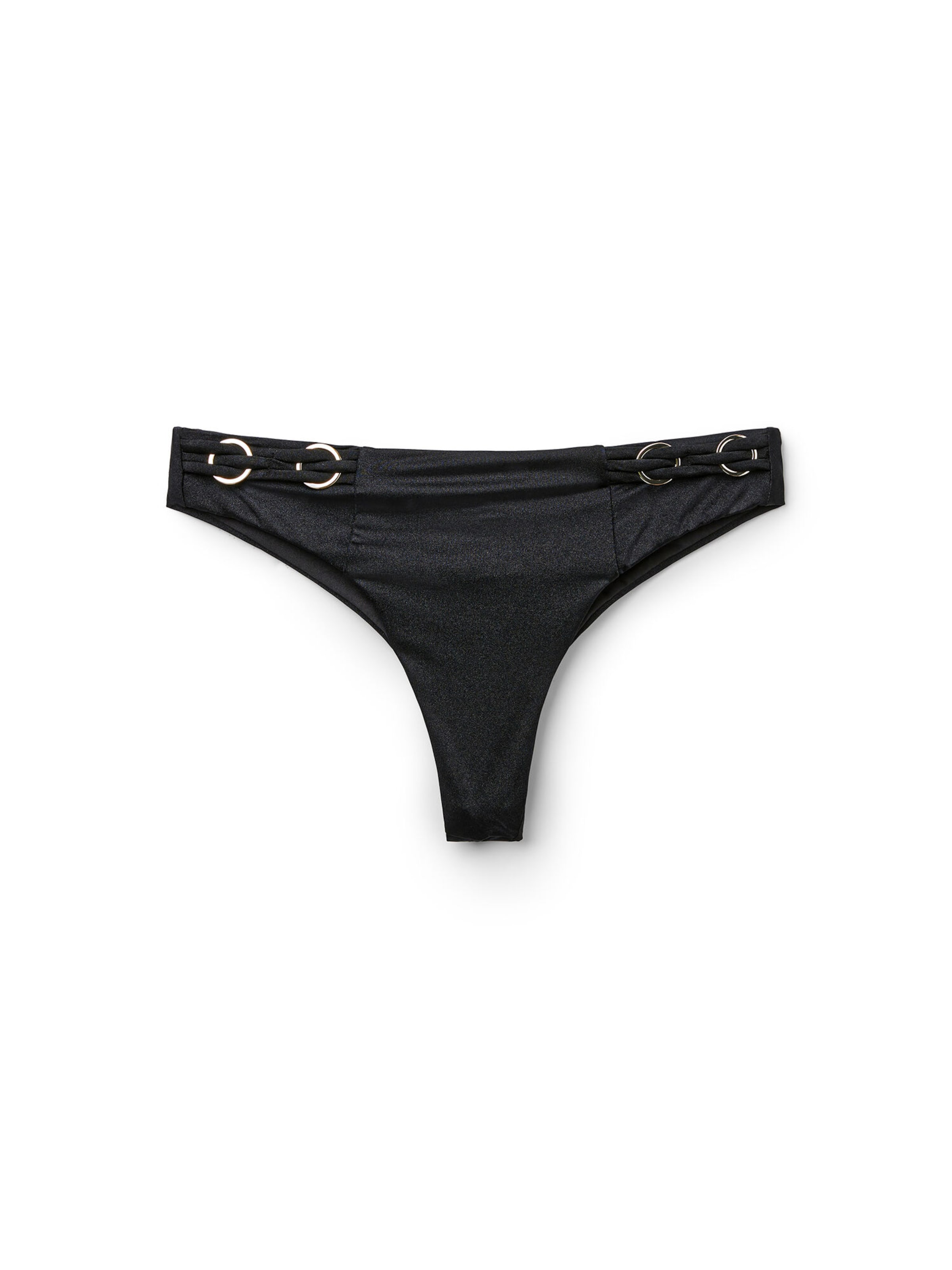 Tezenis Bikini Bottoms 'Royal Essence' in Black: front