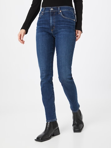 Citizens of Humanity Slimfit Jeans 'Skyla' in Blauw: voorkant