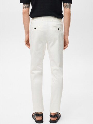 MANGO MAN Regular Chino 'PRATO' in Wit