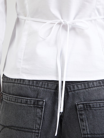 HOLLISTER Bluza | bela barva
