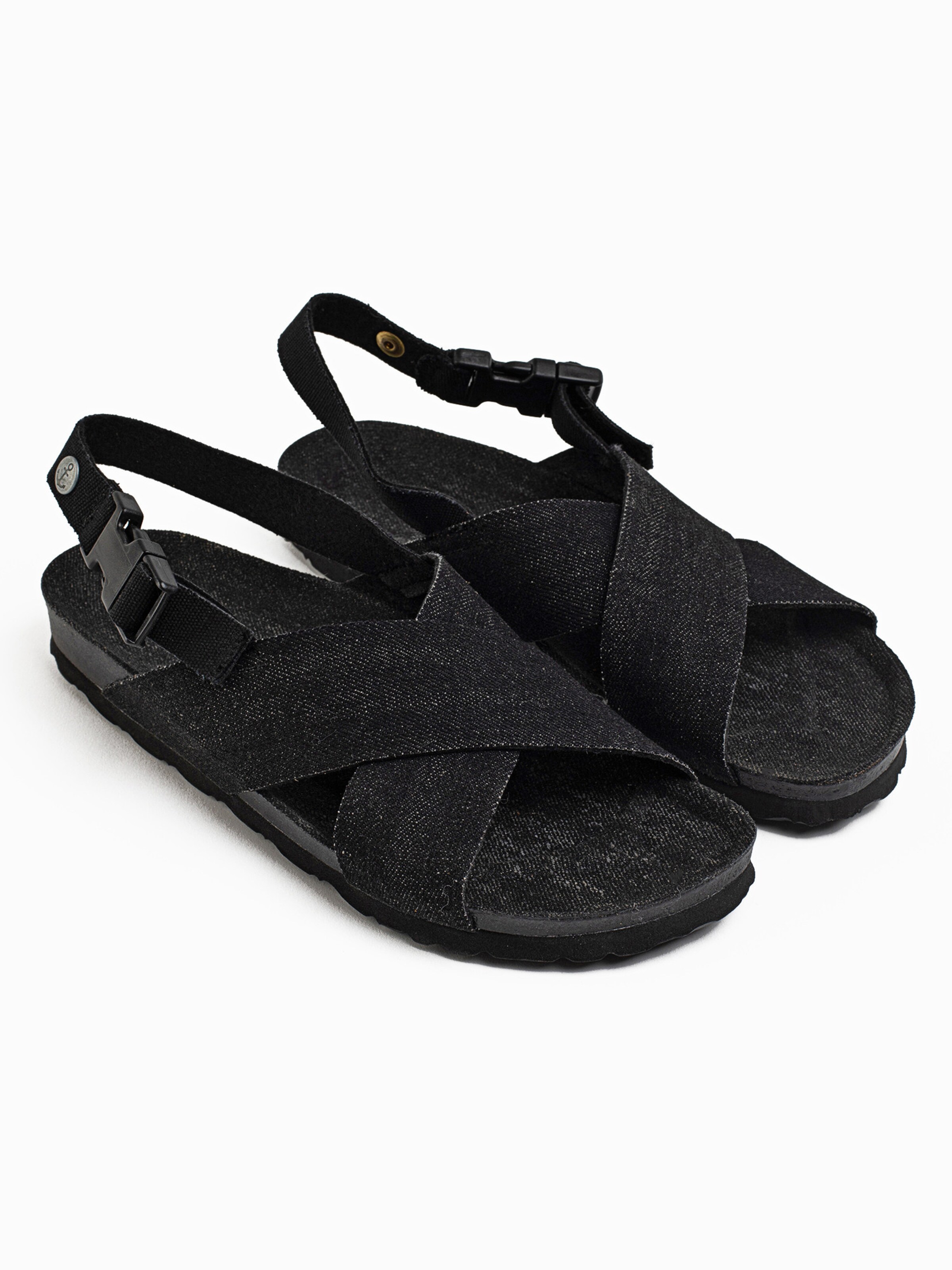 melns Bayton Sandales 'San'