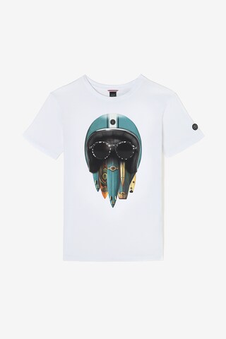 T-Shirt 'Lepic' Le Temps Des Cerises en blanc : devant