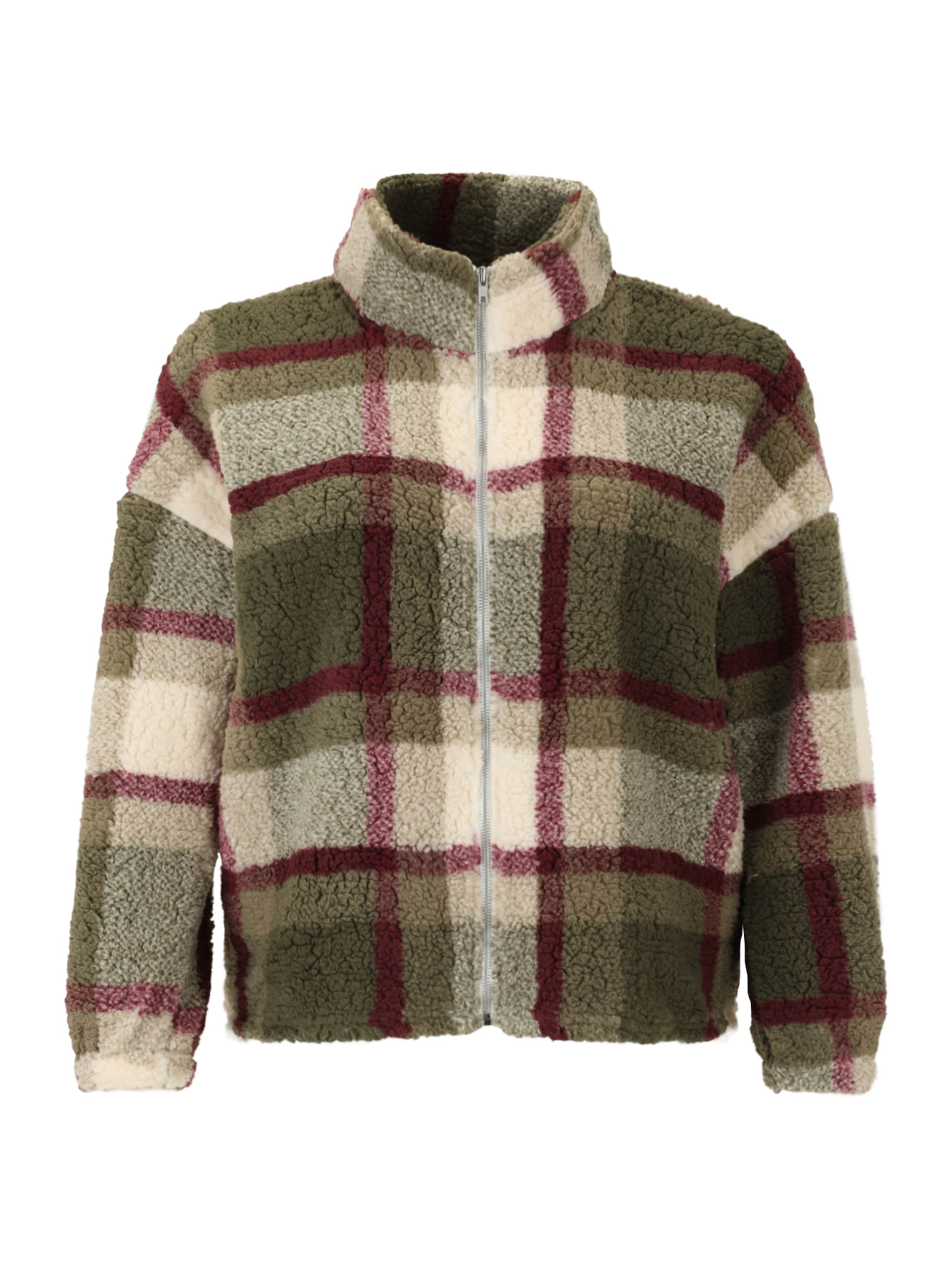 Noisy May Curve Fleecetakki 'NMLUCA' värissä beige: etupuoli