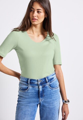 STREET ONE T-Shirt 'Palmira' in Grün