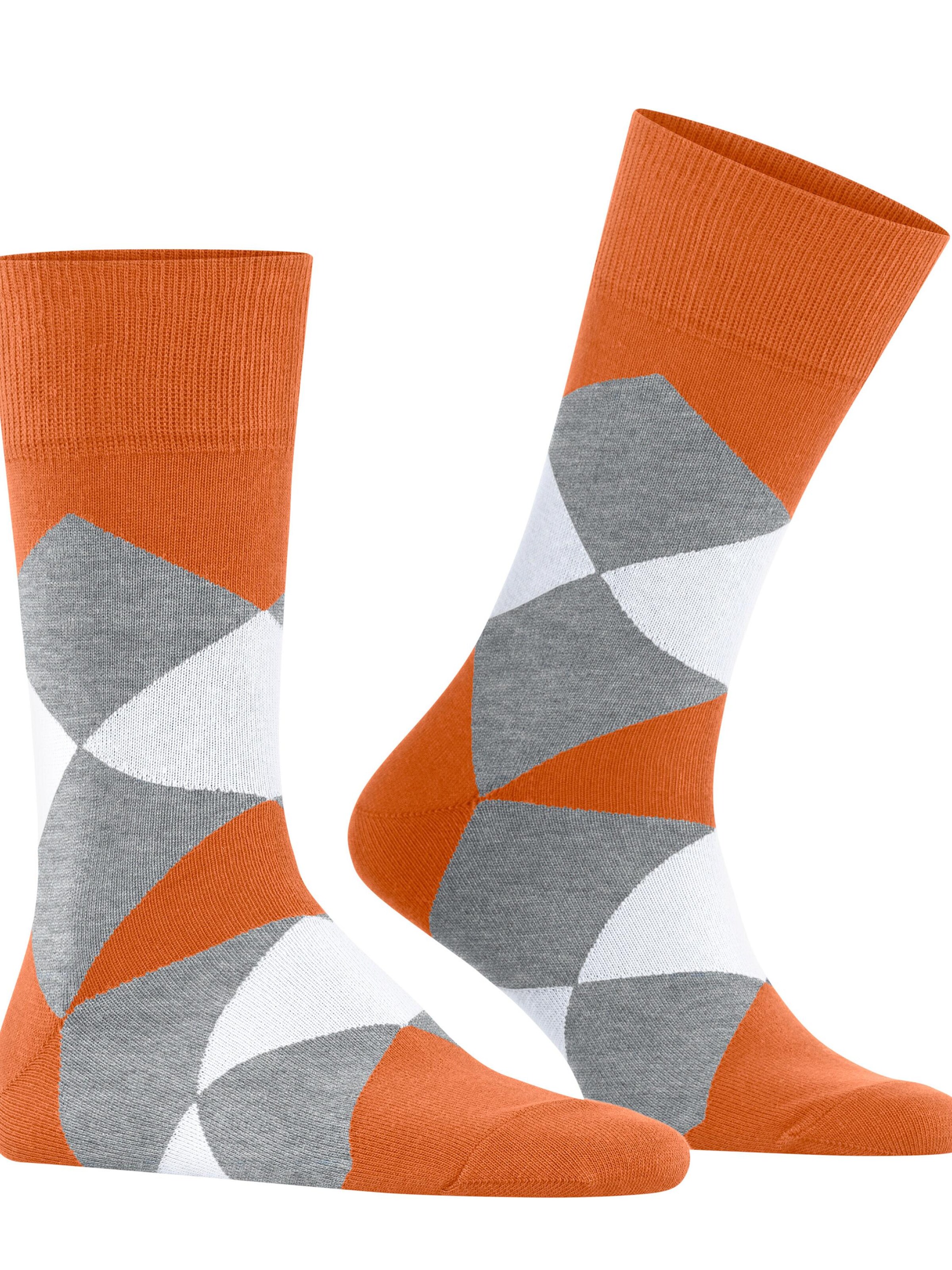 BURLINGTON Socks 'Clyde' in Orange