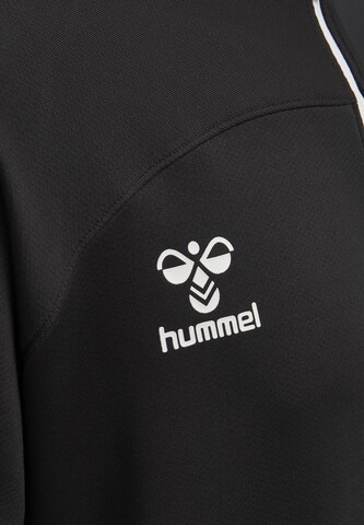 Hummel Athletic Zip-Up Hoodie 'Lead' in Black