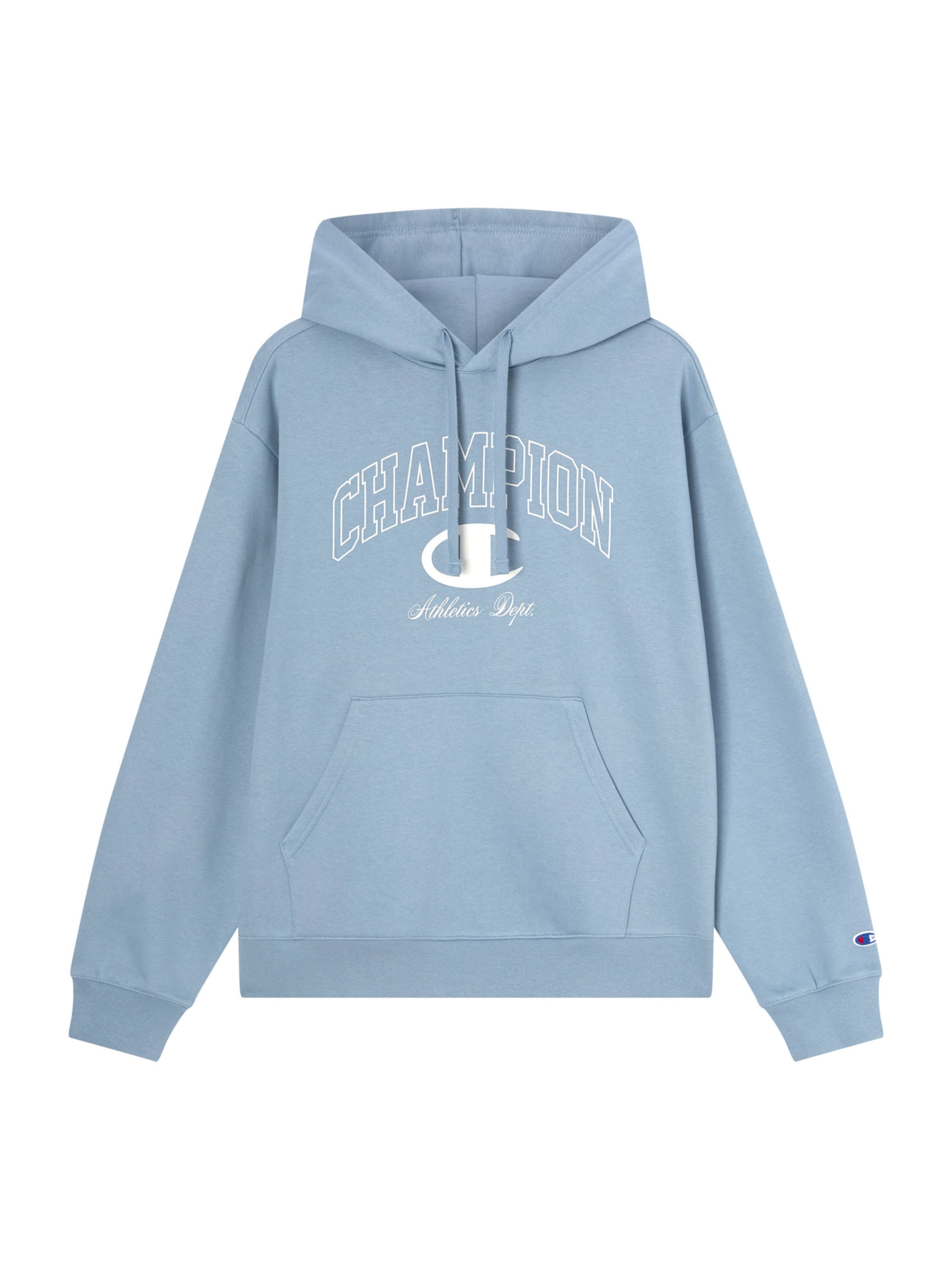 Champion Authentic Athletic Apparel Μπλούζα φούτερ σε γαλάζιο / λευκό, Άποψη προϊόντος