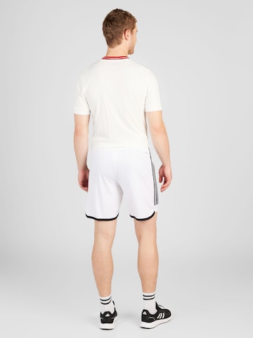 Regular Pantalon de sport 'Manchester United 23/24' ADIDAS PERFORMANCE en blanc