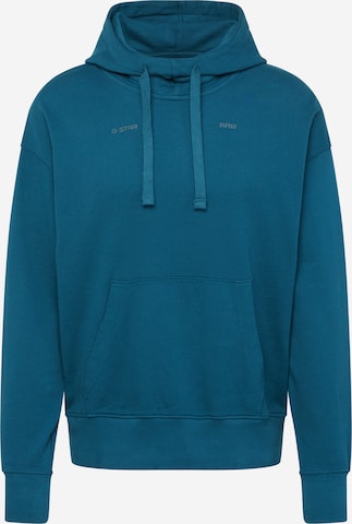 G-Star RAW - Sweatshirt em azul: frente