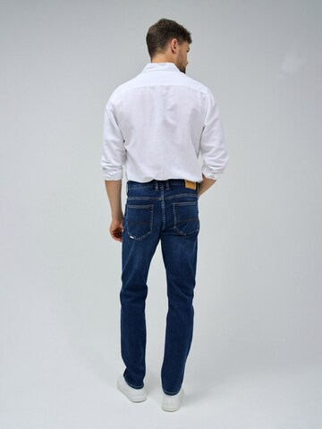Coupe slim Jean Salsa Jeans en bleu