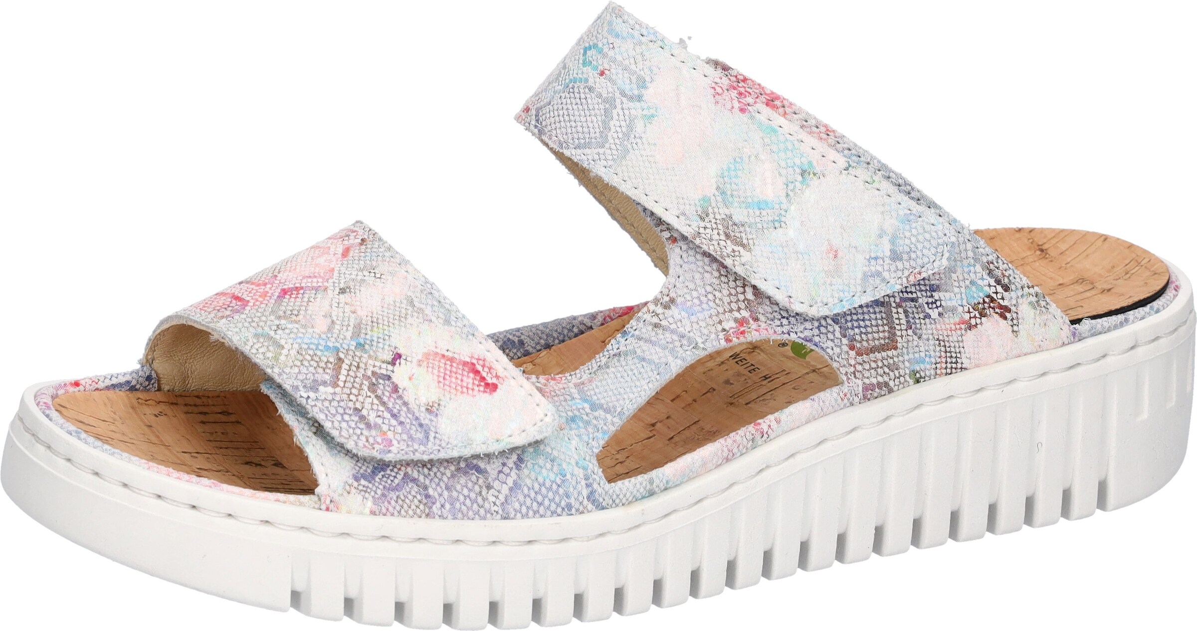 WALDLÄUFER Pantolette in Mischfarben