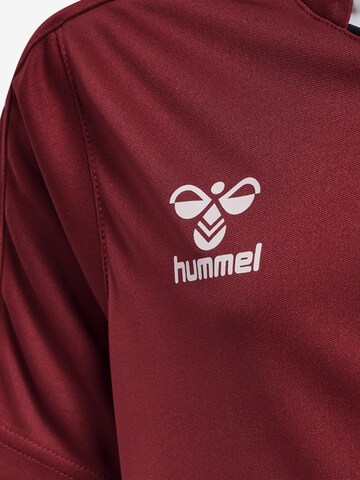 T-Shirt fonctionnel Hummel en rouge