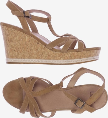 UGG Sandalen 41 in Braun: Vorderseite