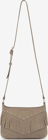 Sac à bandoulière 'Jane Cozy' Les Visionnaires en marron : devant