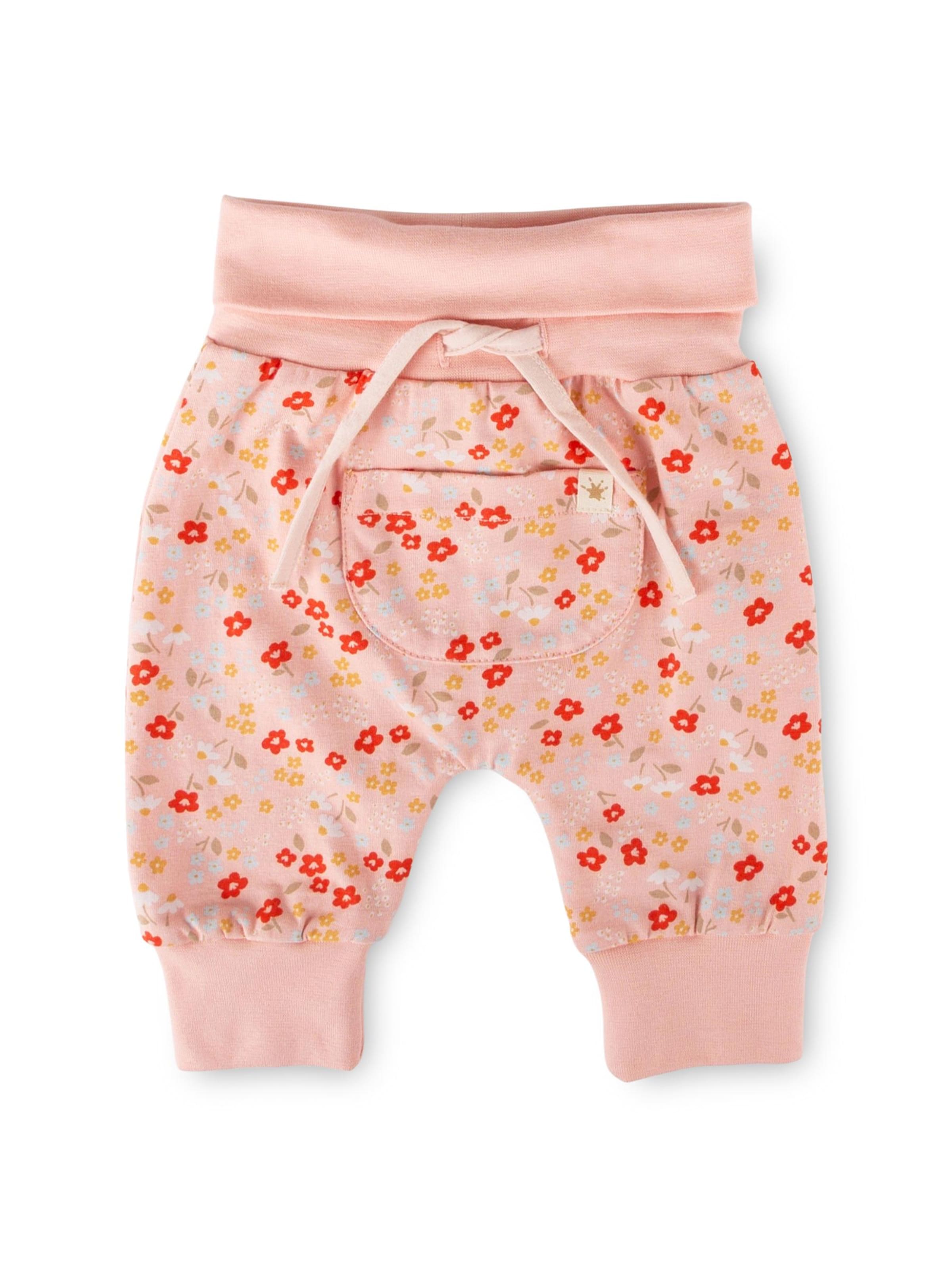 SIGIKID Regular Pants 'Hose Classic Baby' in Pink: front
