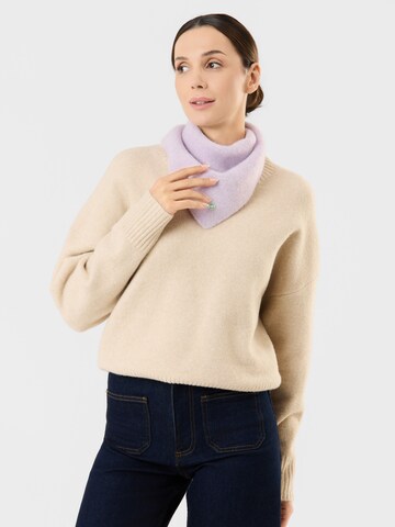 Foulard CODELLO en violet : devant