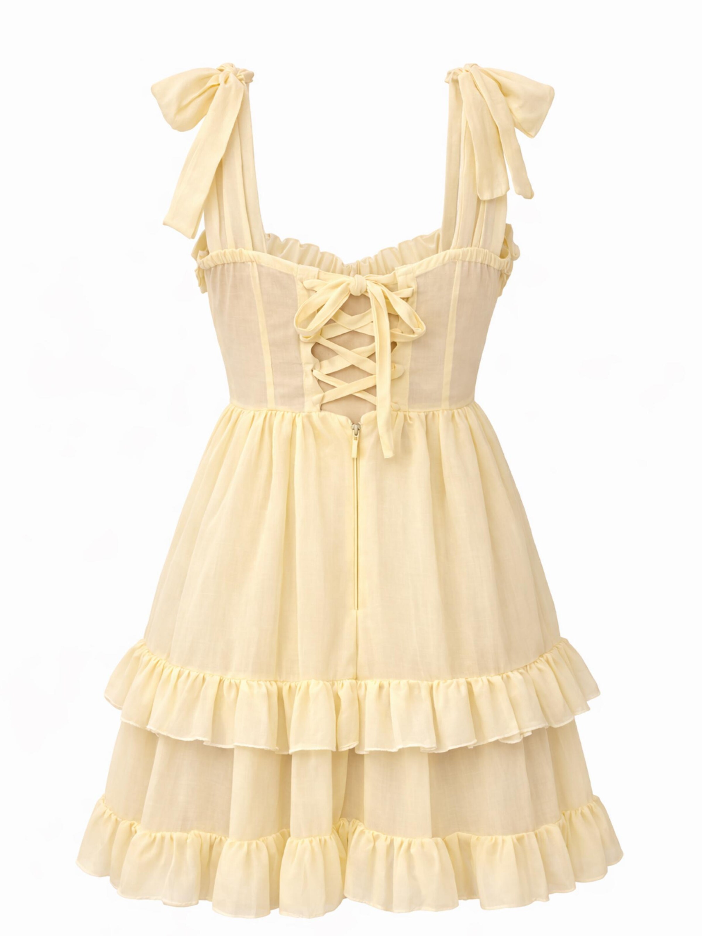 NAYELPARIS Summer dress 'LIMONCELLO DRESS' in Yellow