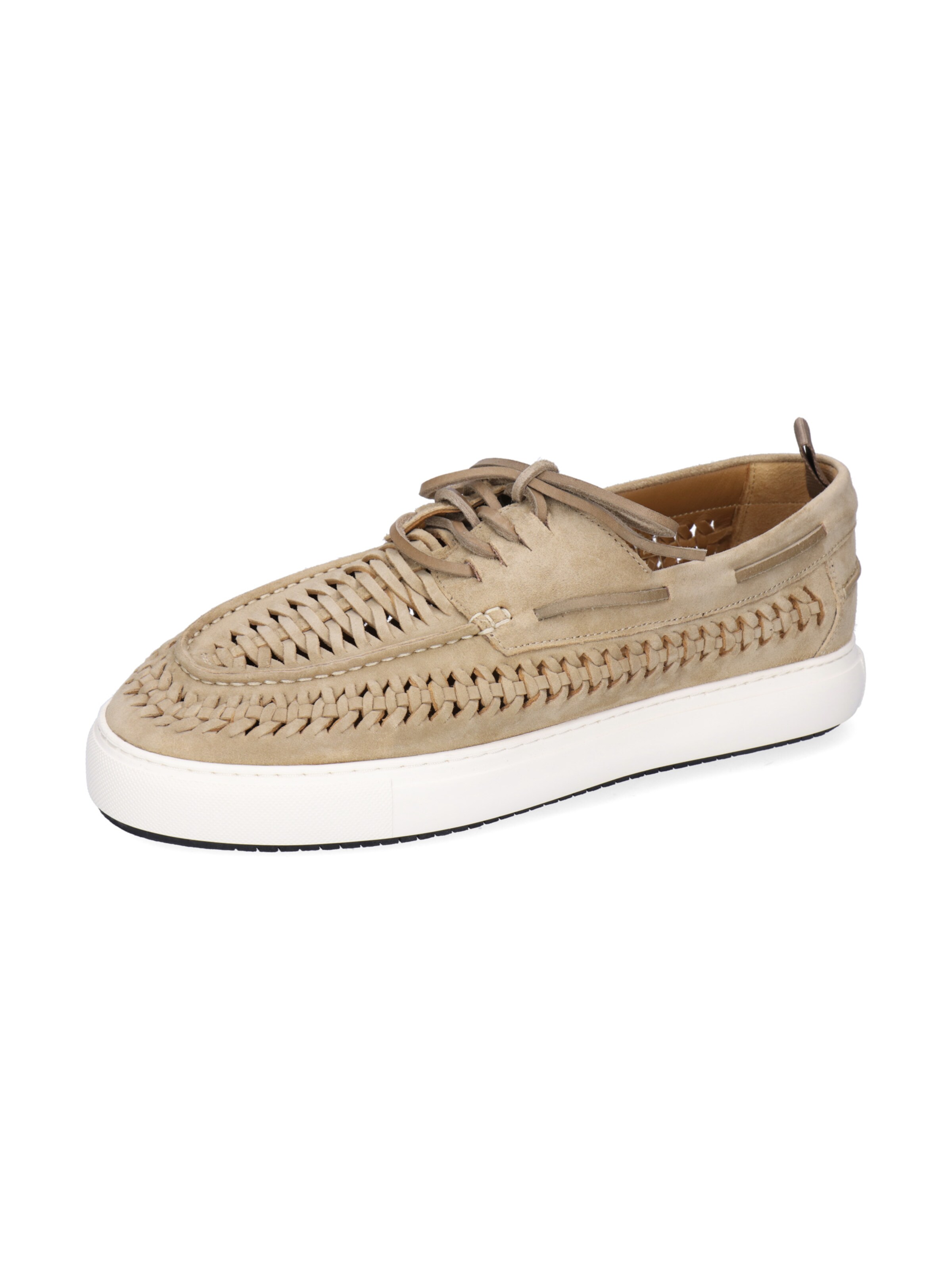 MELVIN & HAMILTON Lace-Up Shoes 'Cole 4' in Beige: front