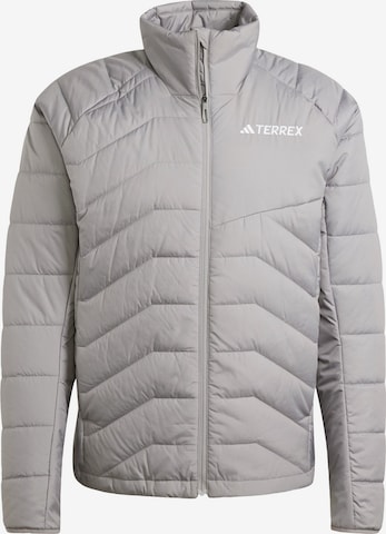 ADIDAS TERREX - Chaqueta de montaña en gris: frente