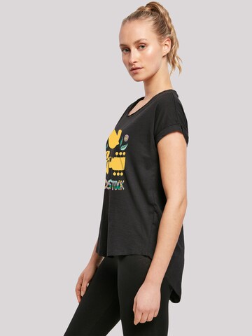 F4NT4STIC Shirt 'Woodstock Artwork' in Black