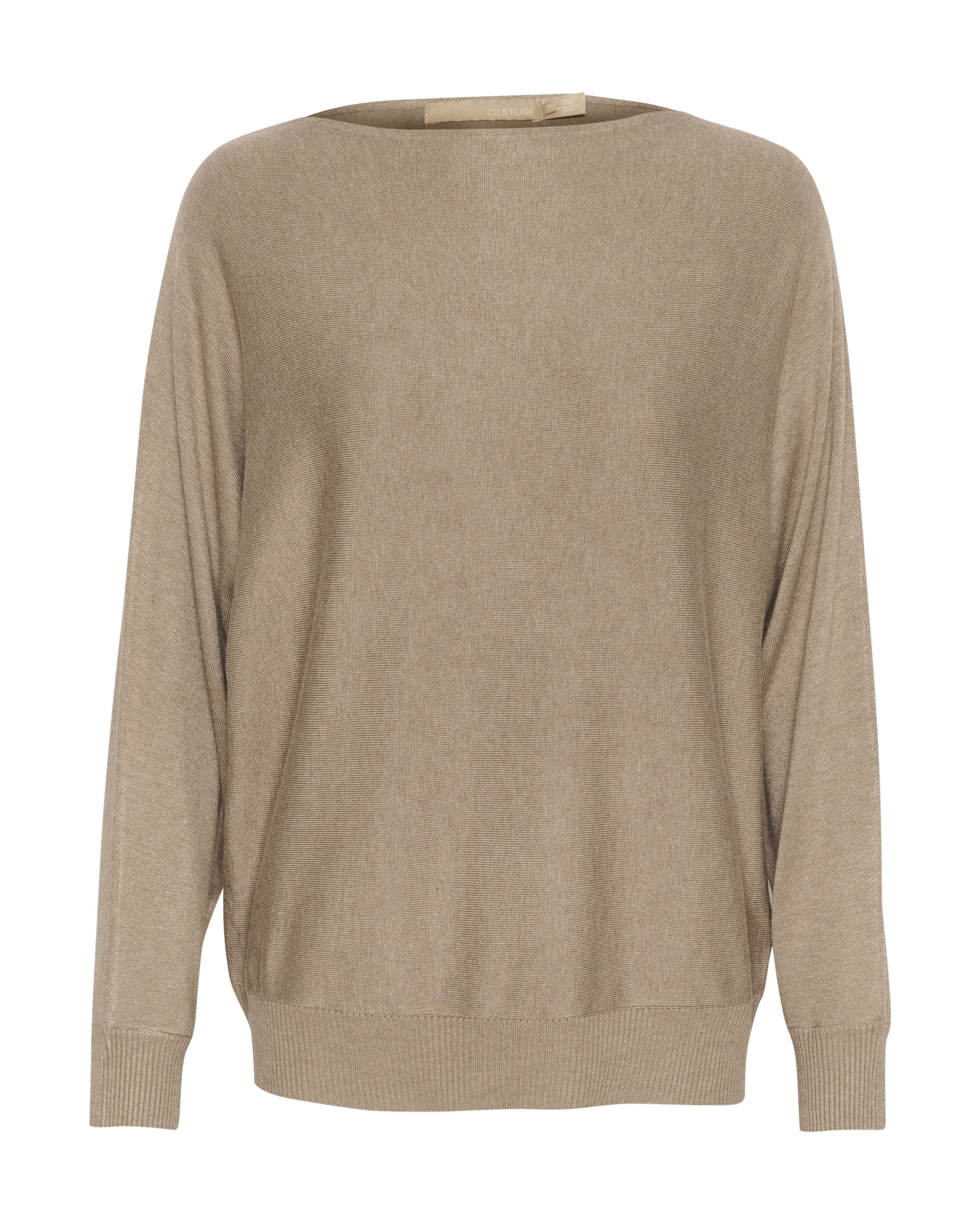 CULTURE Pullover 'Annemarie' i beige: forside