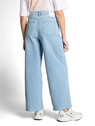 mėlyna TOM TAILOR DENIM Plačios klešnės Džinsai 'MIJA'