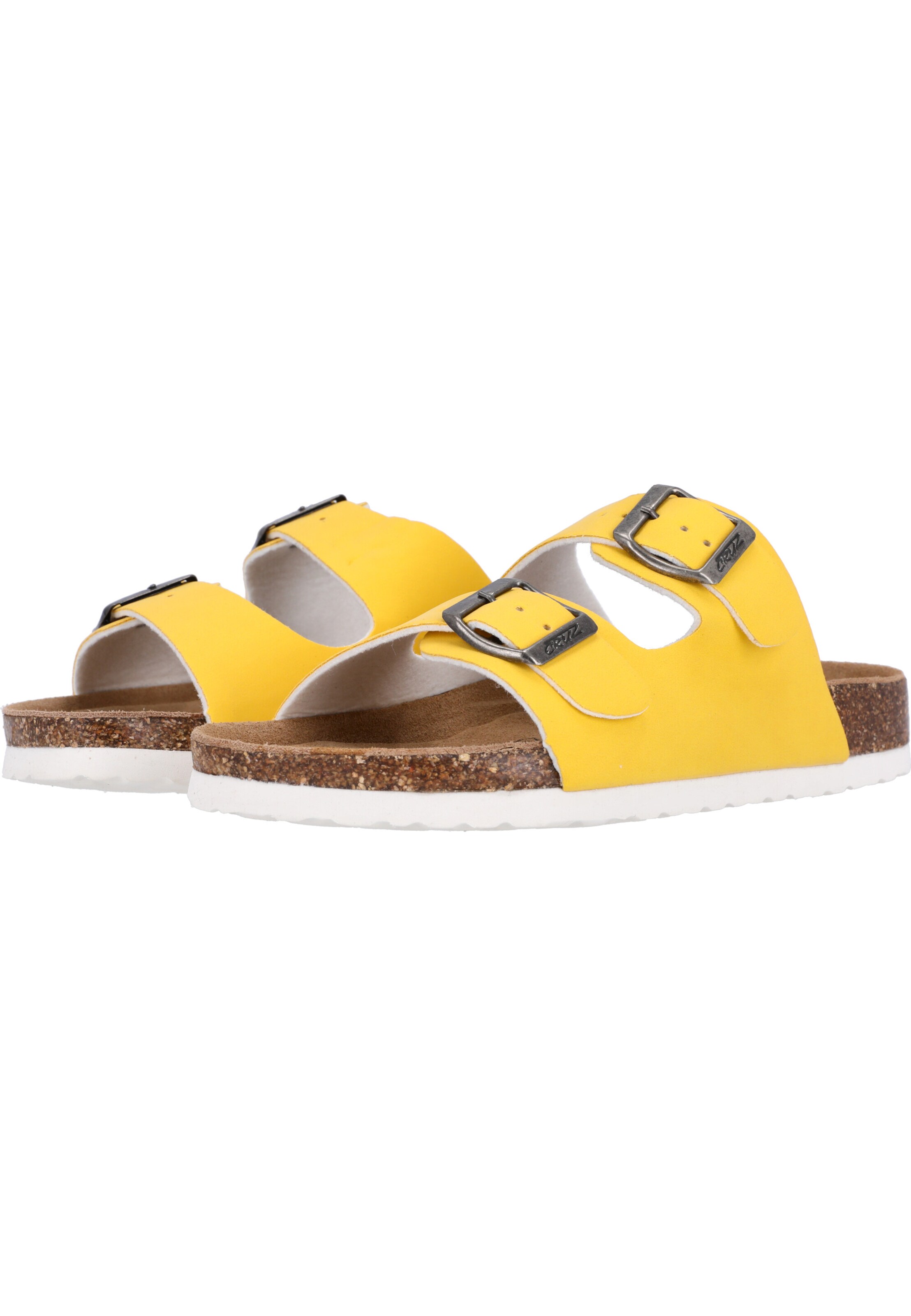 Cruz Mules 'Whitehill' in Yellow