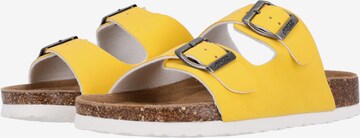 Cruz Mules 'Whitehill' in Yellow