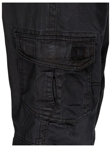 TIMEZONE Regular Cargo Pants 'BenitoTZ' in Black