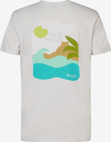 T-Shirt Petrol Industries en blanc