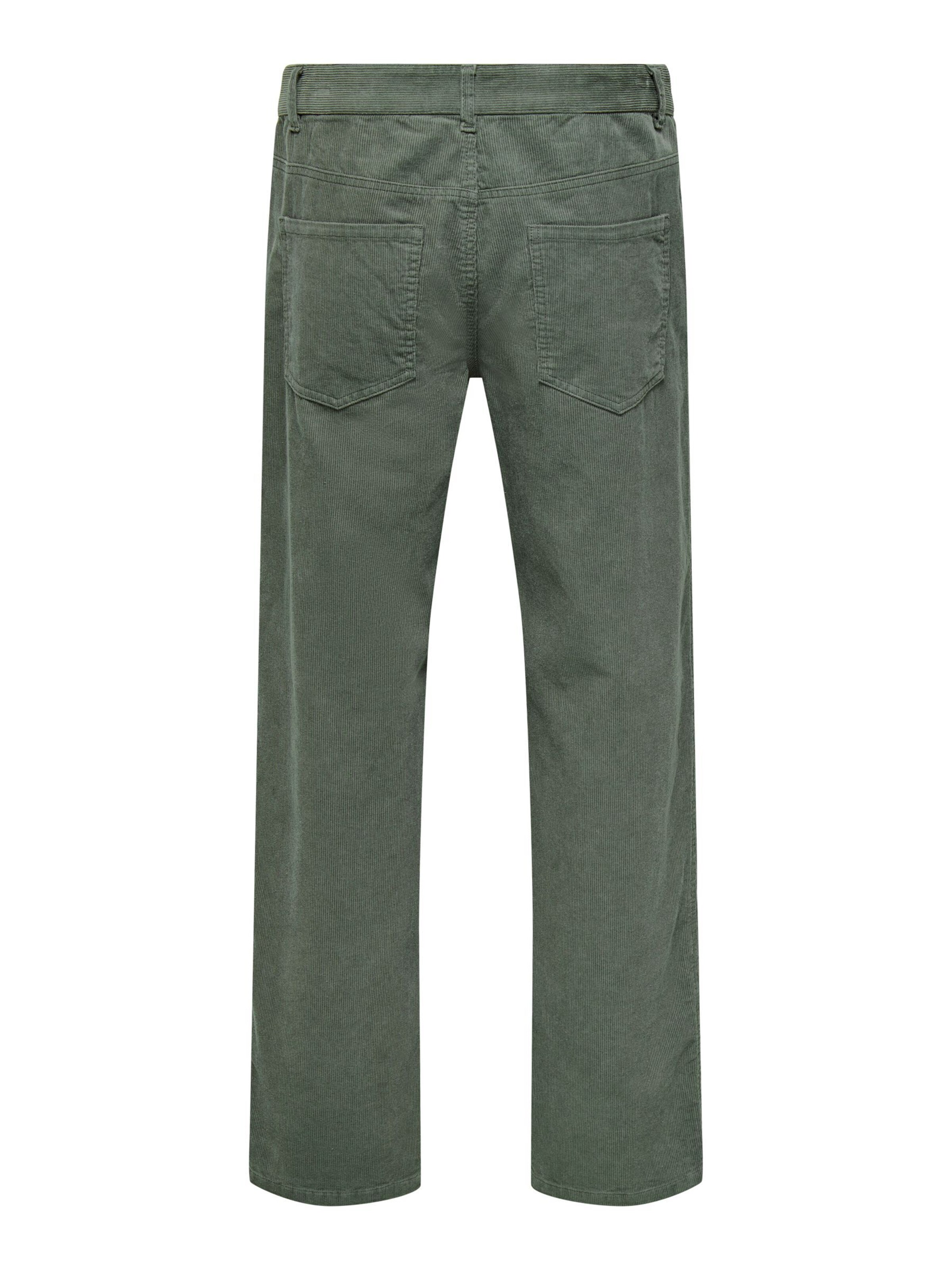 regular Pantaloni 'ONSEdge' di Only & Sons in verde