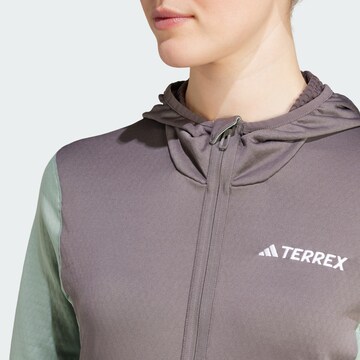 ADIDAS TERREX Athletic Jacket 'Xperior' in Green