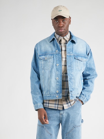KARL LAGERFELD JEANS Tussenjas in Blauw: voorkant
