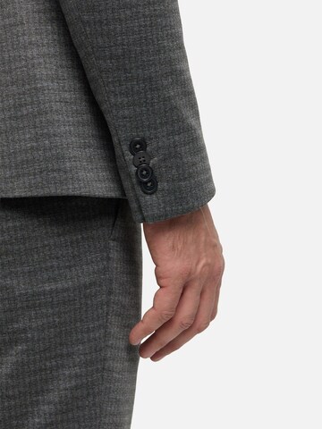 Zuitable Slim fit Suit Jacket 'DiNick' in Grey