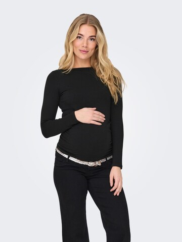 Only Maternity Shirt 'OLMLive' in Schwarz