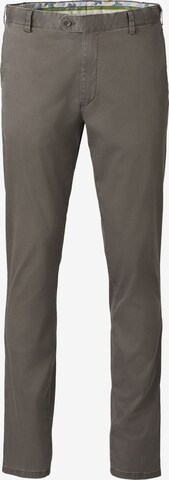 Regular Pantalon chino 'Oslo' MEYER en marron : devant