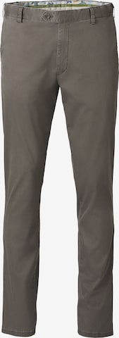 Regular Pantalon chino 'Oslo' MEYER en marron : devant