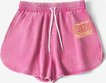 GORHEY Sportbroek in Roze: voorkant